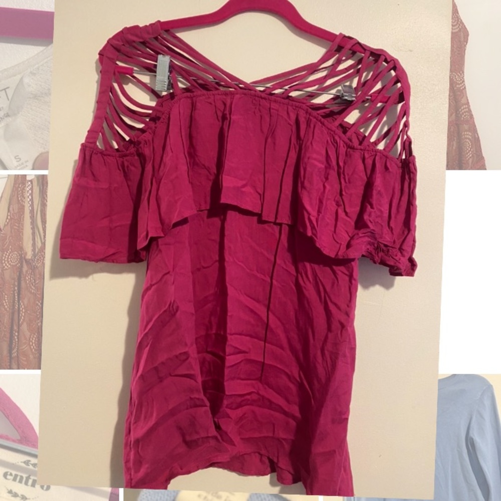 Pink summer top